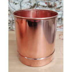 columna alambique de cobre de gin