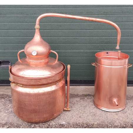 Copper Bain Marie Distiller 200 litres