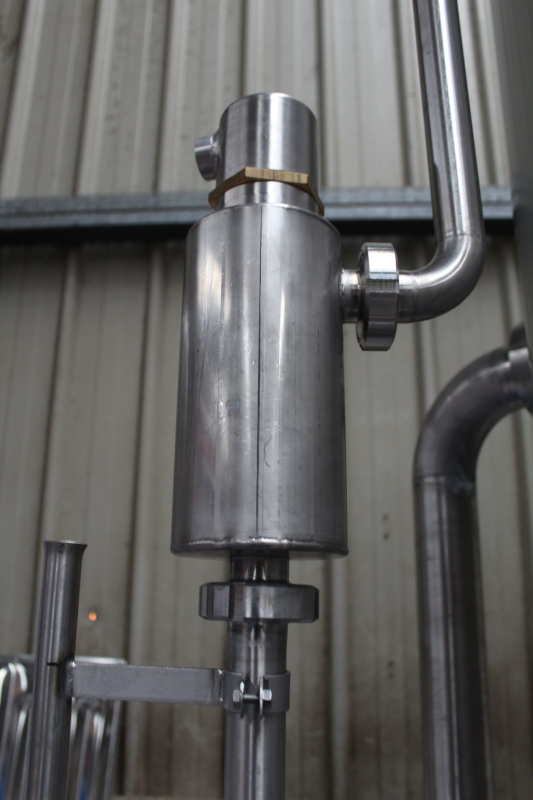 valvula de seguridad caldera de destilacion de aceites esenciales